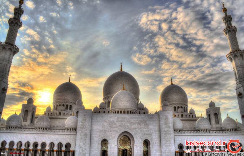  آشنایی با مسجد شیخ زاید در ابوظبی  