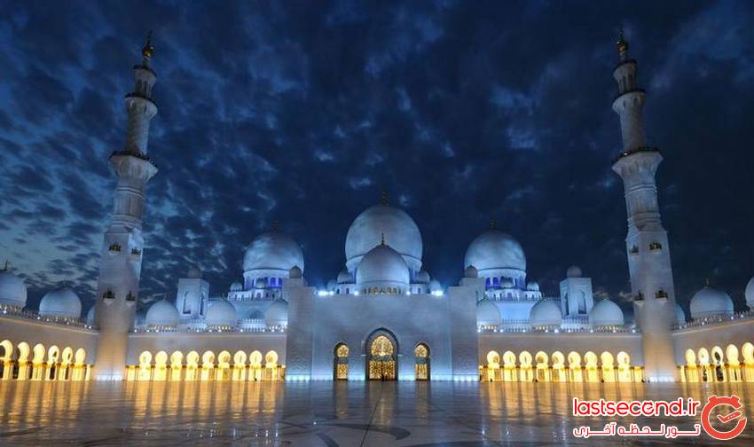  آشنایی با مسجد شیخ زاید در ابوظبی  