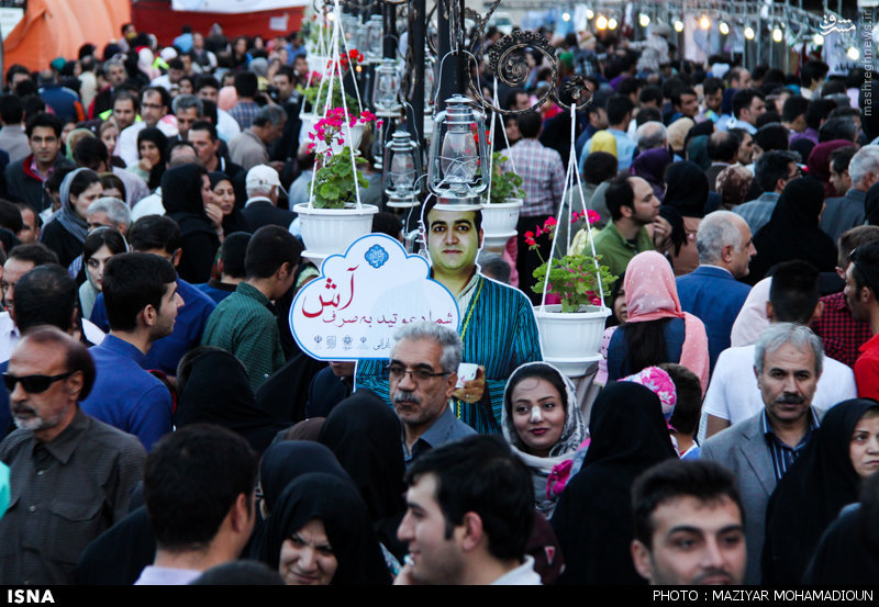 تصاویری از دهمین جشنواه ملی آش ایرانی در زنجان   