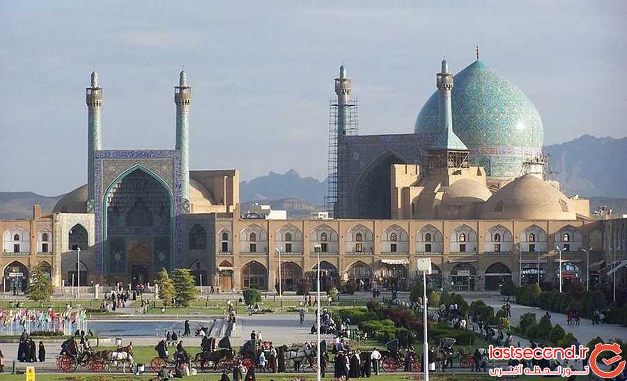 نارضایتی گردشگران خارجی از وضعیت مهمترین مسجد  ایران   