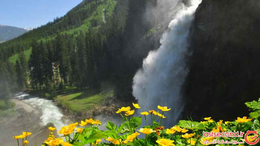  تصاویری زیبا از کریمل، بلندترین آبشار اروپا   